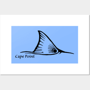 Red Drum Tail Cape Point NC Posters and Art